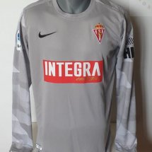 Sporting Gijon Goalkeeper football shirt 2020 - 2021 sponsored by Intergra