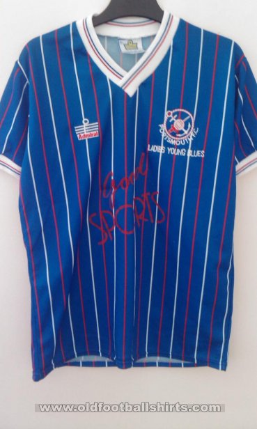 Portsmouth Womens Teams football shirt 1987 - 1988