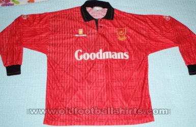 Portsmouth Away football shirt 1991 - 1993