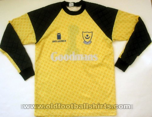 Portsmouth Goalkeeper football shirt 1991 - 1993
