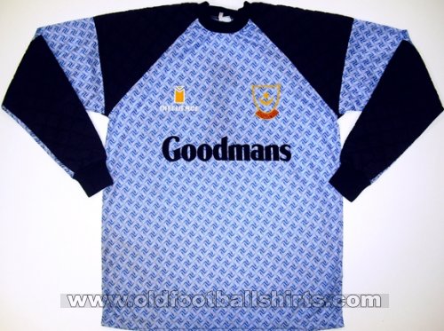Portsmouth Goalkeeper football shirt 1991 - 1993