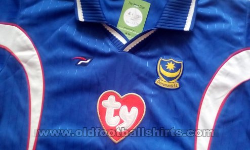 Portsmouth Home football shirt 2002 - 2003