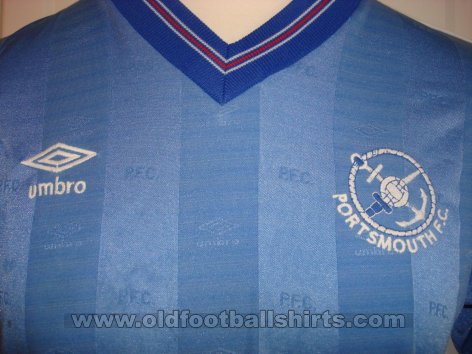 Portsmouth Home football shirt 1985 - 1987