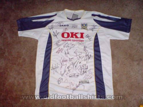 Portsmouth Away football shirt 2005 - 2006