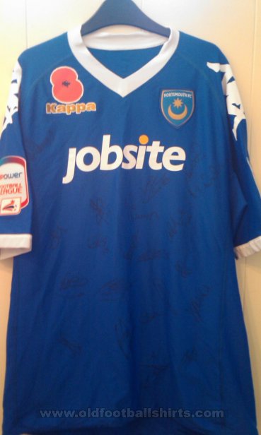 Portsmouth Home football shirt 2010 - 2011