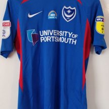 Portsmouth Home football shirt 2019 - 2020 sponsored by University of Portsmouth