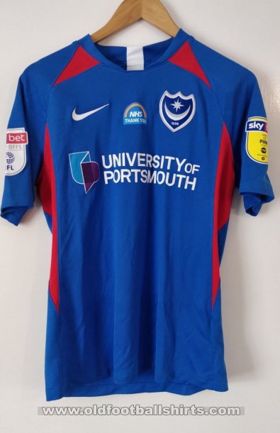 Portsmouth Home football shirt 2019 - 2020