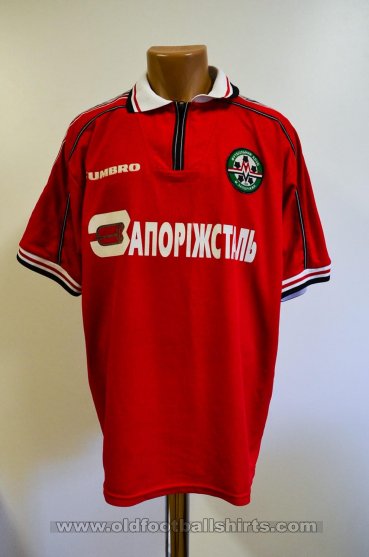 Metalurh Zaporizhya Home football shirt 2001 - 2002