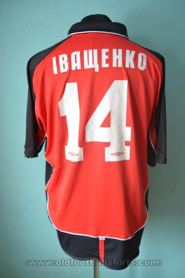 Metalurh Zaporizhya Home football shirt 2003 - 2004