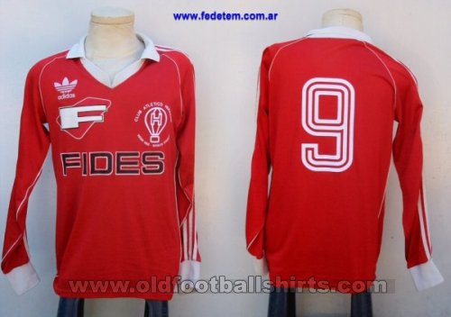 Huracan Away football shirt 1986 - 1987