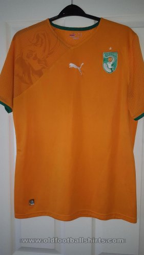 Côte d\'Ivoire Home football shirt 2009 - 2011