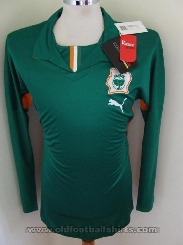 Côte d\'Ivoire Home football shirt 2008