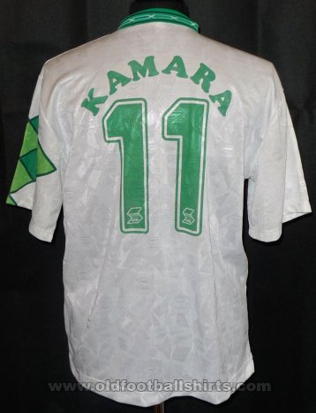 Côte d\'Ivoire Away football shirt 1996 - 1998