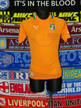 Côte d\'Ivoire Home football shirt 2012 - 2013