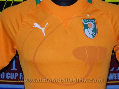 Côte d\'Ivoire Home football shirt 2012 - 2013