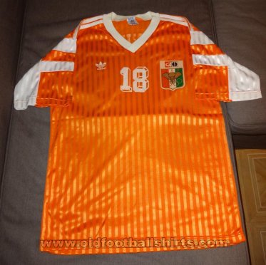 Côte d\'Ivoire Home football shirt 1992 - 1993