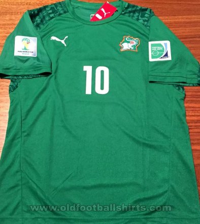 Côte d\'Ivoire Away football shirt 2014 - 2016