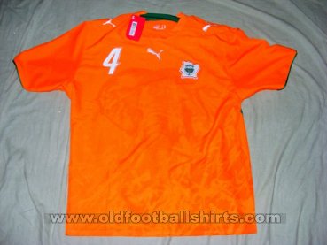Côte d\'Ivoire Home football shirt 2006 - 2007