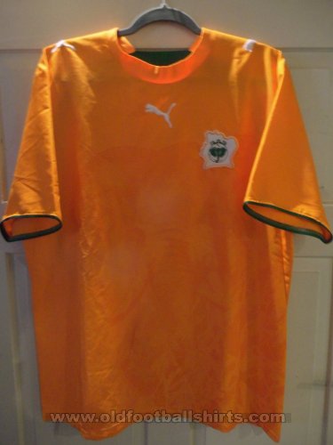 Côte d\'Ivoire Home football shirt 2006 - 2007