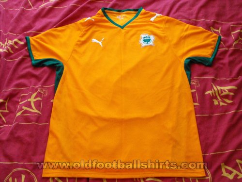 Côte d\'Ivoire Home football shirt 2008 - 2009