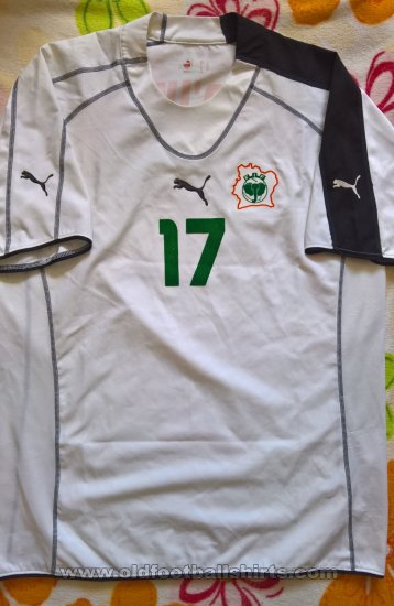 Côte d\'Ivoire Away football shirt 2005 - 2006