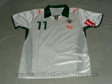 Côte d\'Ivoire Away football shirt 2007 - 2008