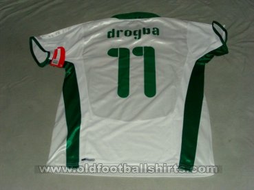 Côte d\'Ivoire Away football shirt 2007 - 2008