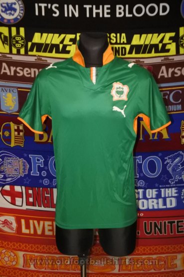 Côte d\'Ivoire Third football shirt 2007 - 2008