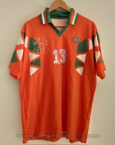 Côte d\'Ivoire Home football shirt 1992
