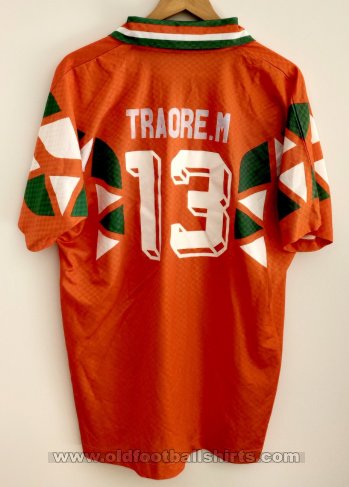 Côte d\'Ivoire Home football shirt 1992