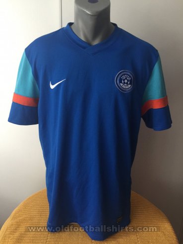 India Home football shirt 2010 - 2012