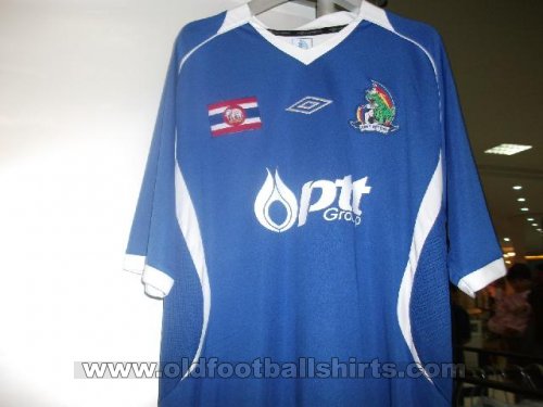 Royal Thai Navy FC Away football shirt 2010 - 2011
