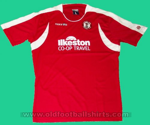 Ilkeston Town Home football shirt 2007 - 2008