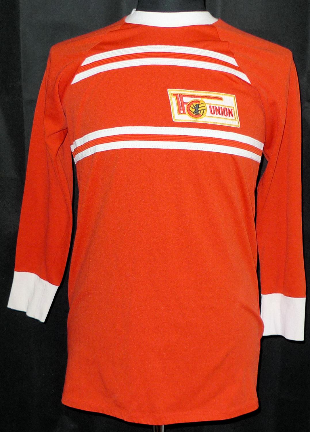 1 FC Union Berlin Home Fu ball Trikots 1982 1983 1 FC Union Berlin Home Fu ball Trikots 1982 1983