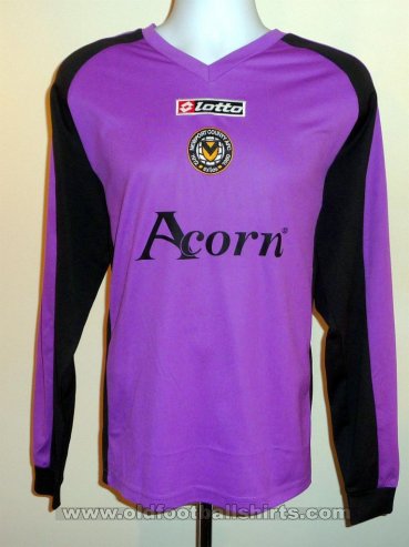 Newport County Gardien de but Maillot de foot 2009 - 2010