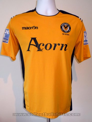 Newport County Home Maillot de foot 2012 - 2013