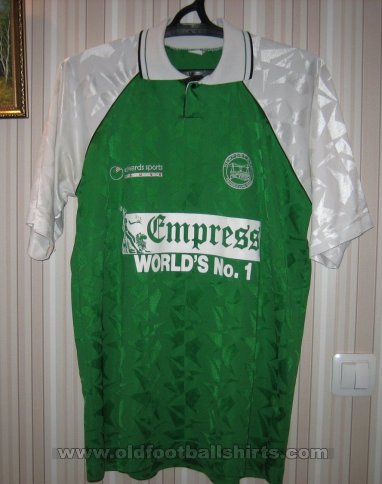 Newport County חוץ חולצת כדורגל 1995 - 1996