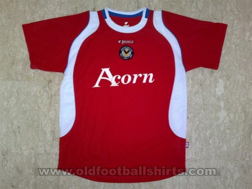 Newport County Fora camisa de futebol 2007 - 2009
