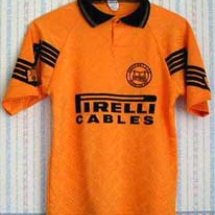 Newport County Home Maillot de foot 1991 - 1992 sponsored by Pirelli Cables