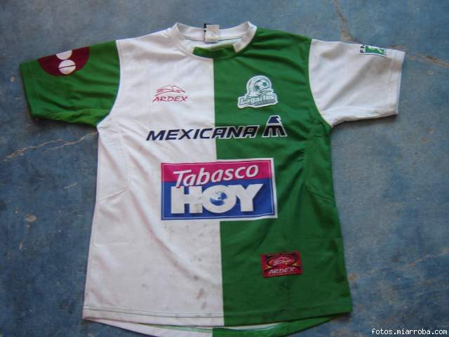 Lagartos de Tabasco Home football shirt 2004.