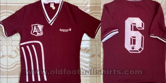 Angeles Puebla  Home football shirt 1986 - 1987