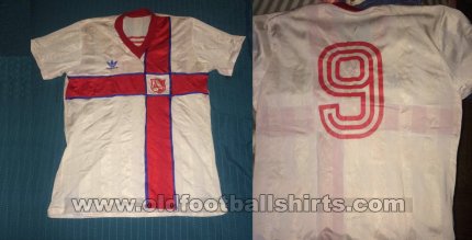 Angeles Puebla  Home football shirt 1987 - 1988