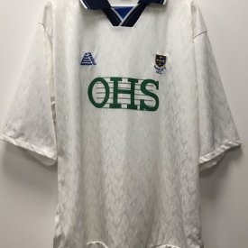 Guiseley Home football shirt 1998 - 1999 sponsored by OHS