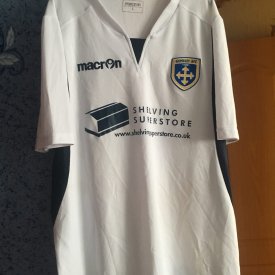 Guiseley Home football shirt 2018 - 2019 sponsored by Shelving Superstore