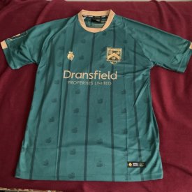 North Ferriby FC Away football shirt 2020 - 2021 sponsored by Drains field Properties