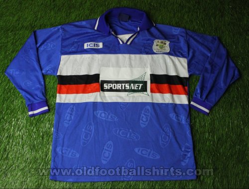 Whitby Town Home φανέλα ποδόσφαιρου 1998 - 1999
