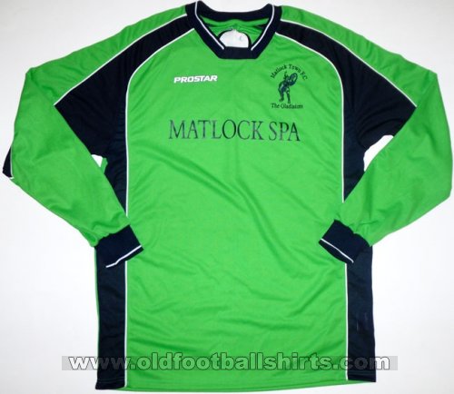 Matlock Town Away football shirt 2007 - 2008
