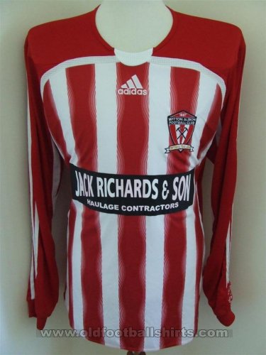 Witton Albion Home football shirt 2009 - 2010