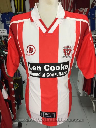 Witton Albion Home football shirt 2004 - 2005