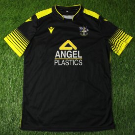 Sutton United Third football shirt 2021 - 2022 sponsored by Angel Plastics